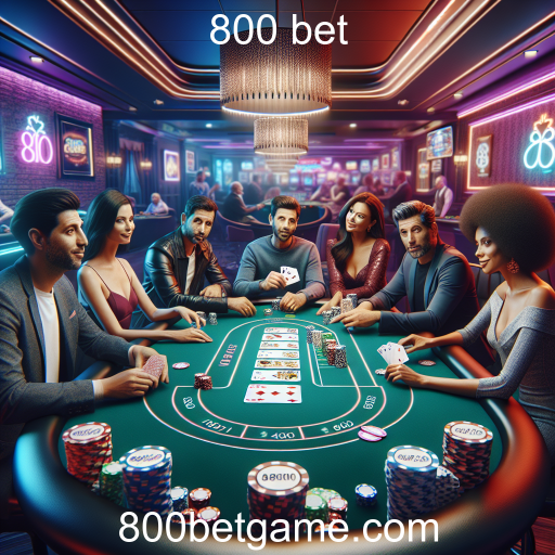 Descubra a Emoção do Poker no 800 Bet